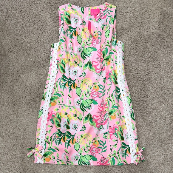 Lilly Pulitzer Mila stretch shift dress via amore spritzer 14 NWT - Picture 2 of 7
